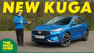 The New 2024 Ford Kuga Review  The Once Over [upl. by Notsecnirp531]