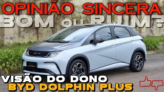 O lado BOM e RUIM do BYD Dolphin Plus Vale a pena O que me incomoda Estou gostando do carro [upl. by Michi339]