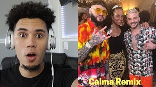 REACCION Pedro Capó Alicia Keys Farruko  Calma Alicia Remix  Official Video [upl. by Farrar884]