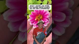 Introverted but willing to talk plants shorts gardening funny [upl. by Rabiah]