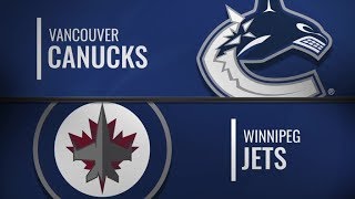 Canucks vs Jets Oct 18 2018 [upl. by Shotton]