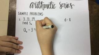 Arithmetic Series Tutorial [upl. by Jehanna]