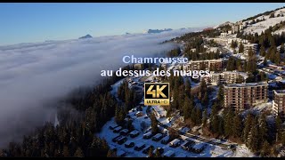 Chamrousse sous les premières neiges  Drone 4K [upl. by Druce]