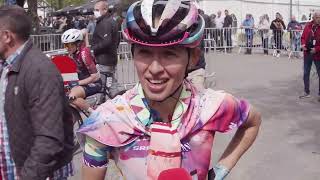 Katarzyna Niewiadoma  Interview at the finish  La Flèche Wallonne Féminine 2022 [upl. by Ciccia417]