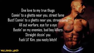 2Pac  Street Fame Briss Remix Lyrics [upl. by Krute]