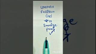 Unimax Frostron Gel Pen smooth gel pen pens [upl. by Wetzell550]