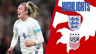 England 21 United States  The Lionesses Defeat The World Champions At Wembley  Highlights [upl. by Northey]