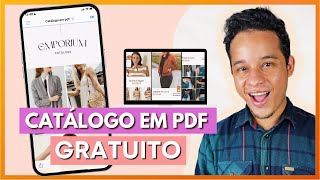 COMO CRIAR UM CATÁLOGO DE PRODUTOS EM PDF  2024 [upl. by Amaris574]