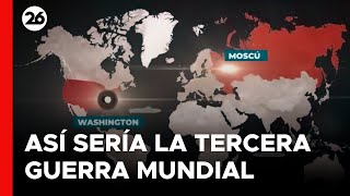 La recreación de una posible Tercera Guerra Mundial [upl. by Albina]