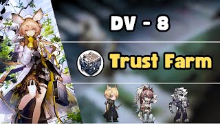 DV  8  Trust Farm 3 Operators Easy and Stable Clear 【Arknights】 [upl. by Niliram]