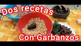 GARBANZOS  muy ricos y fáciles de preparar para la familia [upl. by Abigale909]