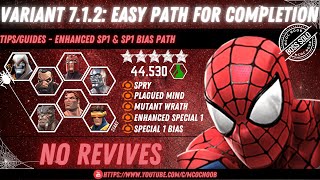 MCOC Variant 712  Easy Path for Completion  Arachnid Action  TipsGuides  No Revives [upl. by Egres]