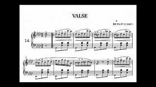 Frederic CHOPIN Waltz in A flat major KK IVa n° 13 [upl. by Constance703]