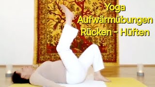 Yoga Aufwärmübungen für Rücken und Hüftgelenke Kundalini Yoga yoga streching [upl. by Goldberg]