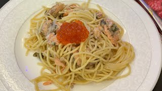 Паста с копченым лососем Smoked salmon pasta [upl. by Chester497]