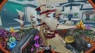 Subnautica Below Zero  Spiral plant Clipping  Alien containment Location [upl. by Aynam]