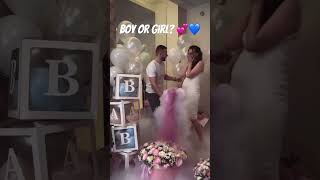 CUTEST GENDER REVEAL 💙💕CONGRATS🙌🏼 Credit demamama [upl. by Yakcm]