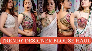 Readymade Designer Blouses for This Wedding Season  Latest amp Trendy Blouse Design  Mahima Giri [upl. by Belmonte987]