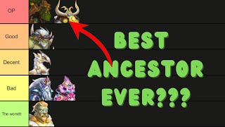 Ancestral Tier List  Monster legends [upl. by Ettereve]