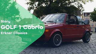 Golf 1 Cabrio  Rabbit Convertible  Erkner Gruppe  Volkswagen [upl. by Nylecsoj]