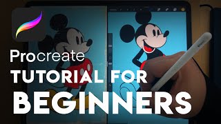 How to Draw in Procreate for Beginner iPad Pro [upl. by Narcho]