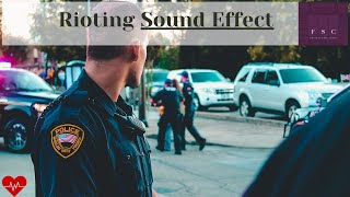 Riot Sound from Rome  Download for Free  Street sounds  copyrightfree audio Library [upl. by Furtek769]