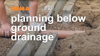 Planning your foul water and below ground drainage system  OsmaDrain [upl. by Noxaj]