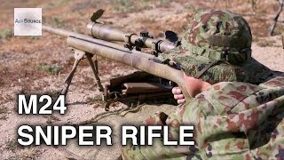 US Marines JGSDF Shooting Drills M24 Sniper Weapon System [upl. by Lled356]