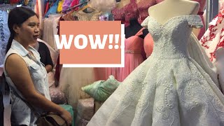 DIVISORIA WEDDING GOWNS 5K ONLY [upl. by Tlaw]