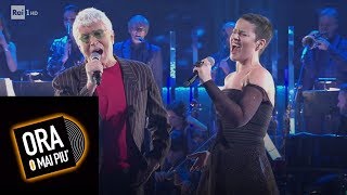 Silvia Salemi e Don Backy cantano quotLimmensitàquot  Ora o mai più 26012019 [upl. by Aurelea]