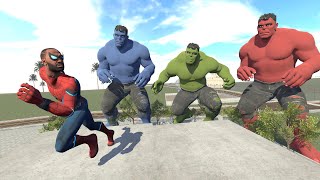 Franklin Become Spiderman to Kill Hulk in Indian Bike Driving 3D [upl. by Porcia]