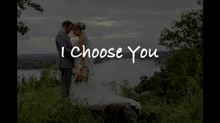 I Choose You  Ryann Darling wedding song cover with Lyrics [upl. by Ihsar]