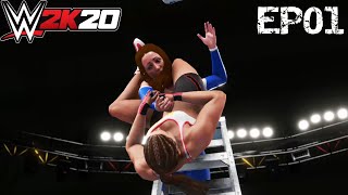 WWE2K20  EP 1 MY CREATION DIVA AND SUPERSTAR [upl. by Gensmer]