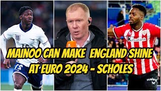 Paul Scholes on Kobbie Mainoos role in Englands team Kanoute tips Inaki Williams for African Best [upl. by Salohci431]