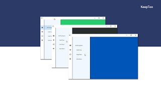 How to Design a Vertical Side Menu With Tabs  JavaFX IntelUI Inspiration [upl. by Senn652]