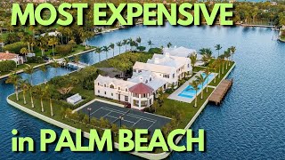 TOP 7 in Palm Beach Florida Expensive Mansions Villas amp Luxury Homes [upl. by Nats]