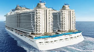 Life Inside the Worlds Largest Cruise Ships Ever Built [upl. by Yorle]