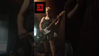 SYSTEM OF A DOWN GENOCIDAL HUMANOIDZ  BASS SHORTY soad metal bassguitar [upl. by Lengel]