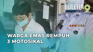 Bekas Kerani Polis Didakwa Pandu Berbahaya Rempuh Motosikal [upl. by Ellasal]