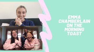 Emma Chamberlain on The Morning Toast Wednesday August 19th 2020 [upl. by Aisela]