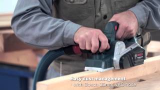 Bosch Power Tools  Bosch Planers  GHO 6500 Professional [upl. by Alicirp]