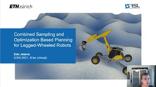 Combined Sampling and Optimization Based Planning for LeggedWheeled Robots ICRA 2021 Presentation [upl. by Aitnuahs]