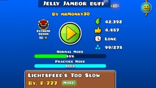 I superbuffed Jelly jamboree to be SUPERHARD [upl. by Ramyaj]