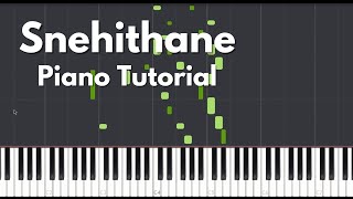 Snehithane  Piano Tutorial by Rejo Abraham Mathew  Alaipayuthey  AR Rahman [upl. by Sherburne253]