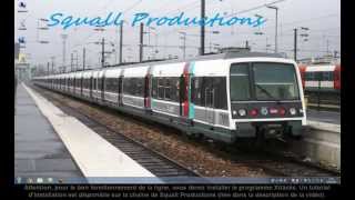 MSTS  Tutorial dinstallation de la ligne B du RER [upl. by Imeka]