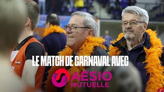 LE MATCH DE CARNAVAL AVEC AÉSIO Mutuelle [upl. by Llyrat]