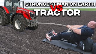 STRONGEST MAN ON EARTH VS TRACTOR  SMOE EVENT TESTING [upl. by Emrich]