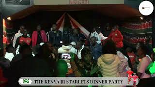 HARAMBEE STARLETS U17 DINNER PARTY [upl. by Asiuqram]