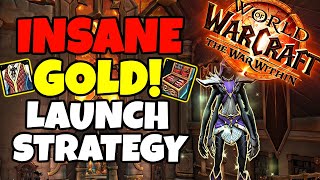 The War Within Launch Week Goldmaking Strategy for INSANE Profit [upl. by Aralk]