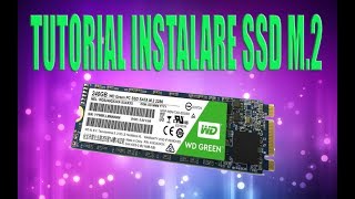 Tutorial Instalare M2 SSD [upl. by Anaehs]